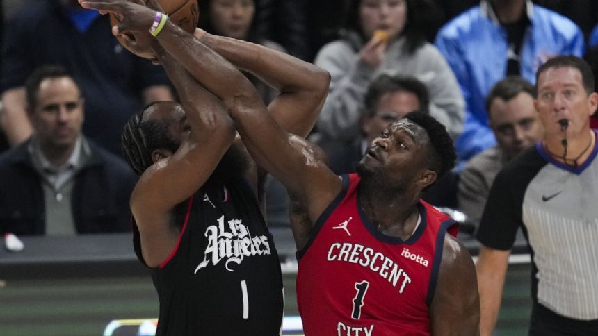 Zion, McCollum lead big 4th quarter in the Pelicans' 117-106 win, slowing the Clippers' recent surge