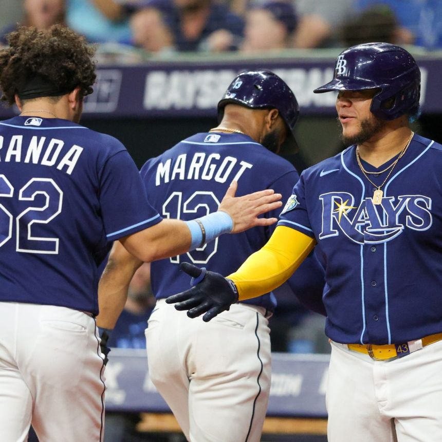 Josh Lowe's 4 RBIs lead Blue Jays over Rays 7-6 as 20-year Junior Caminero  makes debut