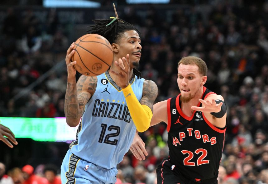 Grizzlies Vs. Raptors Game Simulator - 7:40 PM ET (1/22/2024) - NBA ...