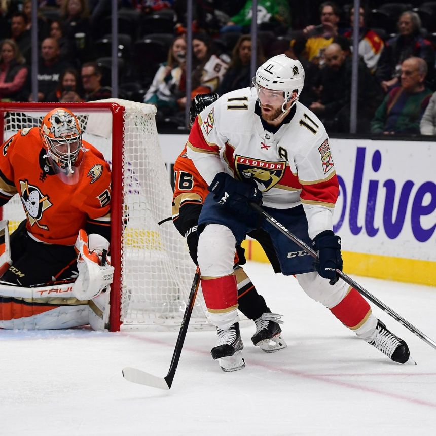 Panthers vs Ducks Betting Odds, Free Picks, and Predictions (11/6/2022)