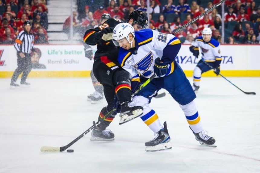 Flames vs Blues Betting Odds, Free Picks, and Predictions (1/12/2023)