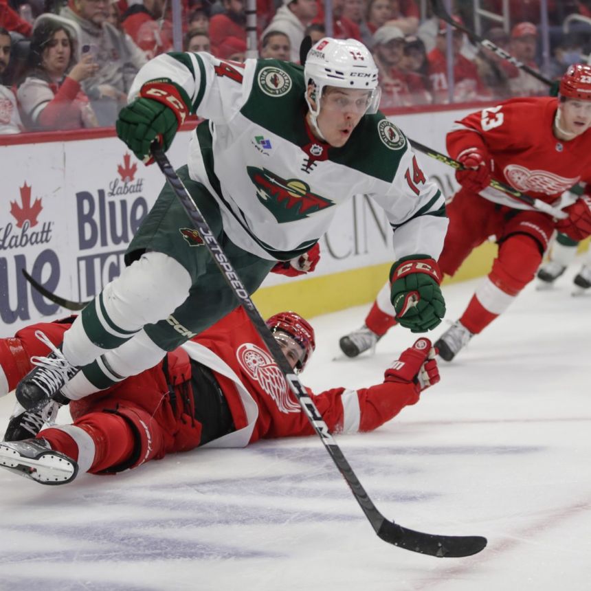 Wild vs Red Wings Betting Odds, Free Picks, and Predictions (11/26/2023)