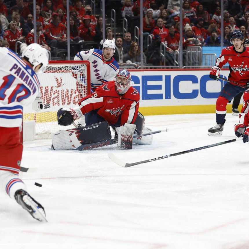 Capitals vs Rangers Betting Odds, Free Picks, and Predictions (1/14/2024)