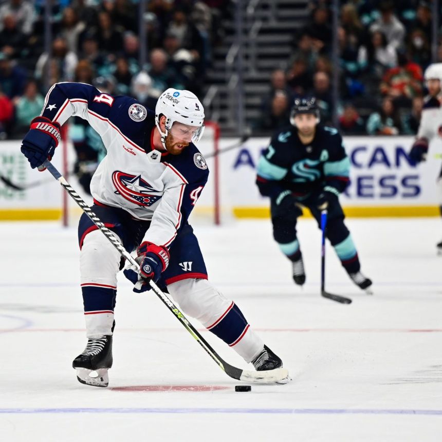 Blue Jackets vs Kraken Betting Odds, Free Picks, and Predictions (1/28/2024)