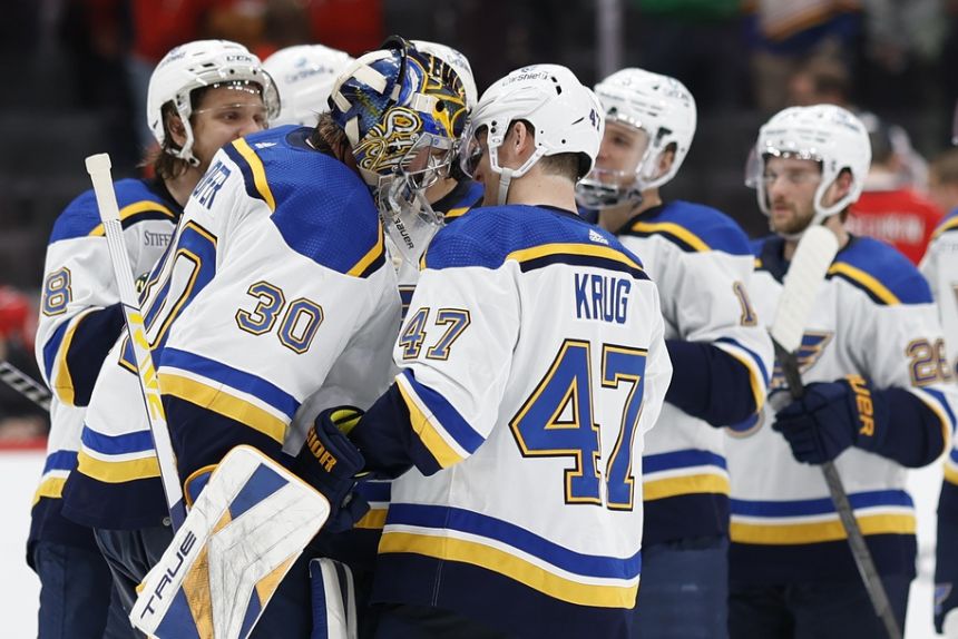Blues vs. Red Wings Betting Odds, Free Picks, and Predictions - 12:07 PM ET (Sat, Feb 24, 2024)