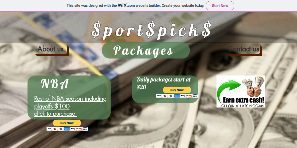 SportsPicks1.wixsite.com Reviews