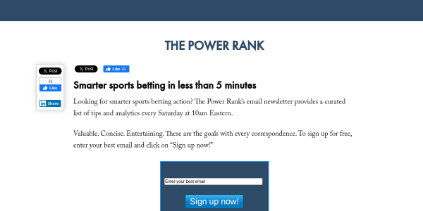 ThePowerRank.com Reviews