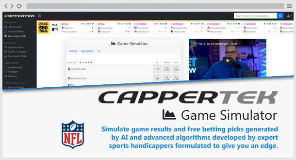 NFL Football Betting News Aggregator - CapperTek